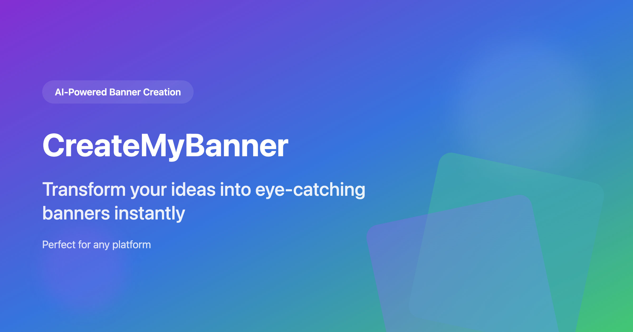 Banner Magic - AI Banner Generator